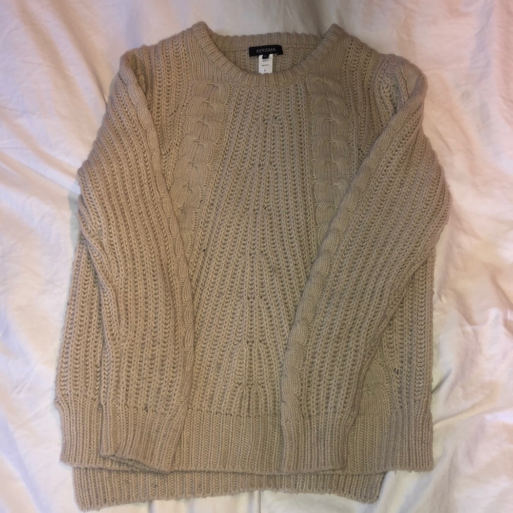 Beige sweater